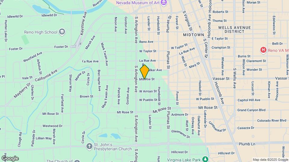 650 Monroe St Map and Location Details