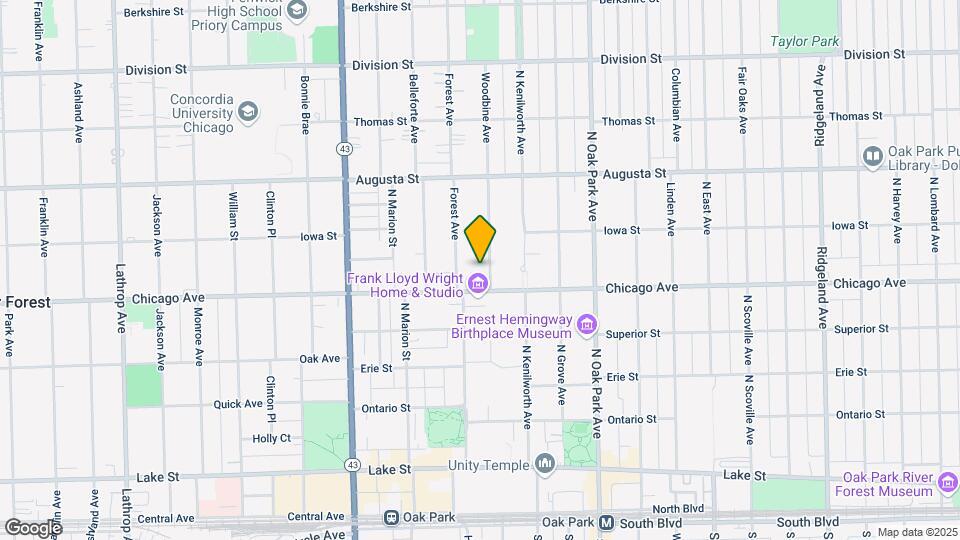 519 Woodbine Ave Map and Location Details