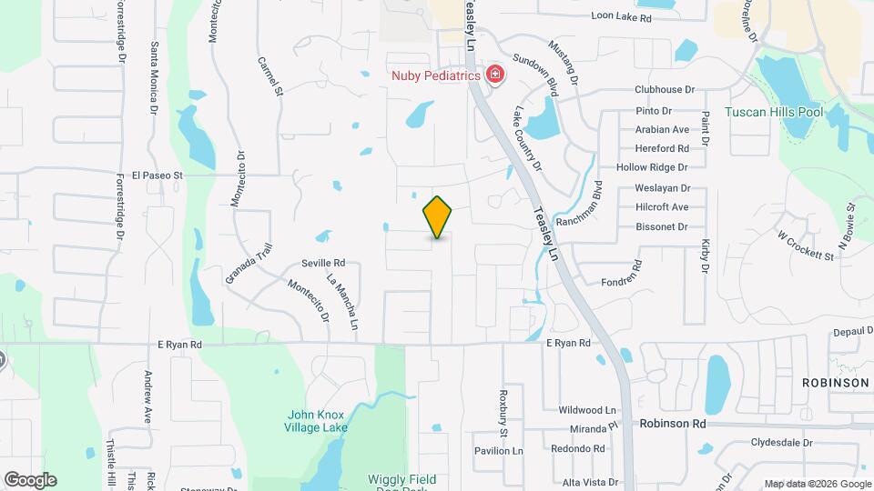 3613 Monte Carlo Ln Map and Location Details