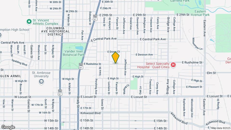 2212 Farnam St Map and Location Details
