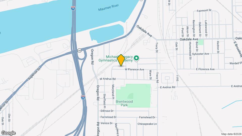326 W Florence Ave Mapa y Detalles de la Ubicación