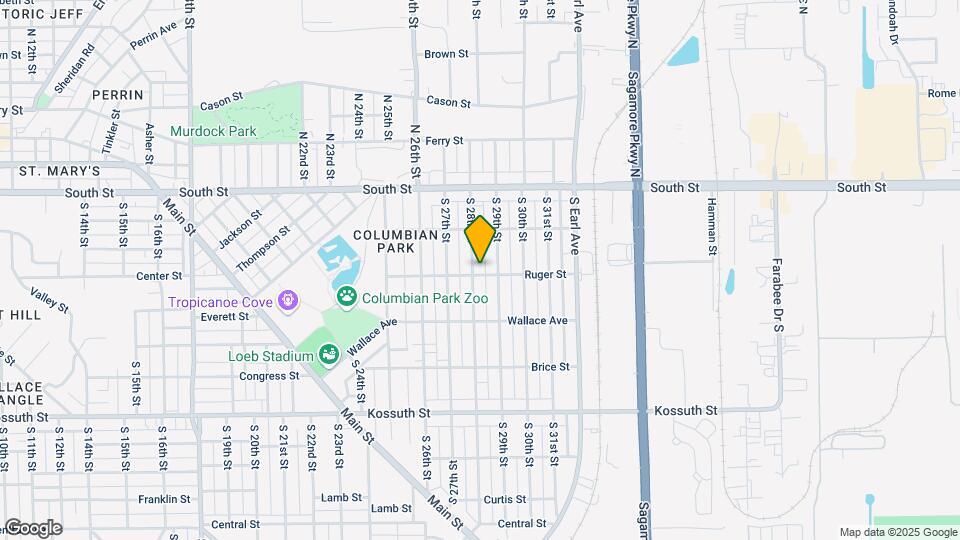 131 S 28th St Map and Location Details