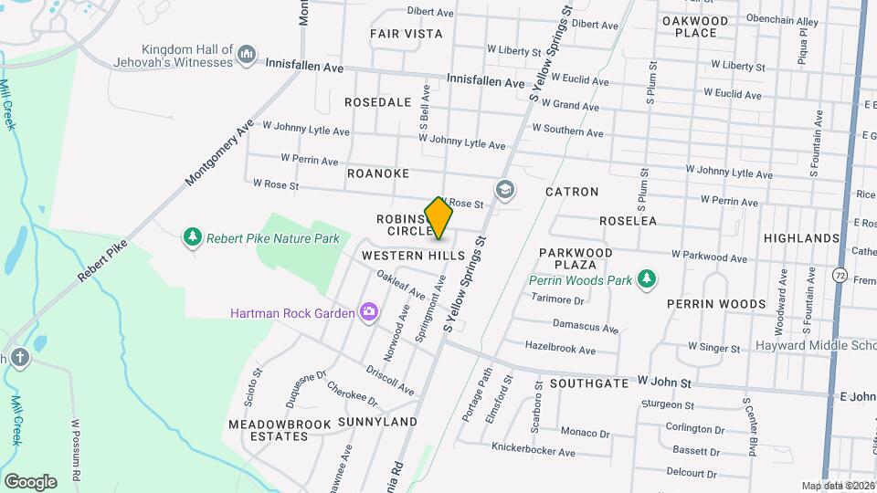 1016 Heard Ave Map and Location Details