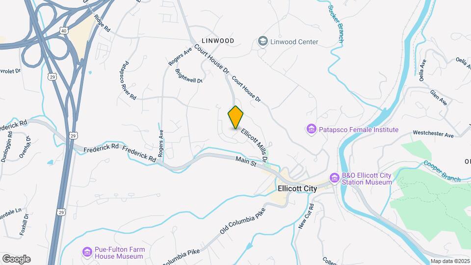 Burgess Mill Station Apartments Map and Location Details