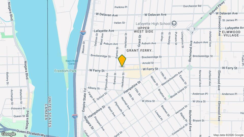 222 W Ferry St Map and Location Details