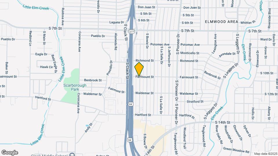 1202 S Crockett Dr Map and Location Details