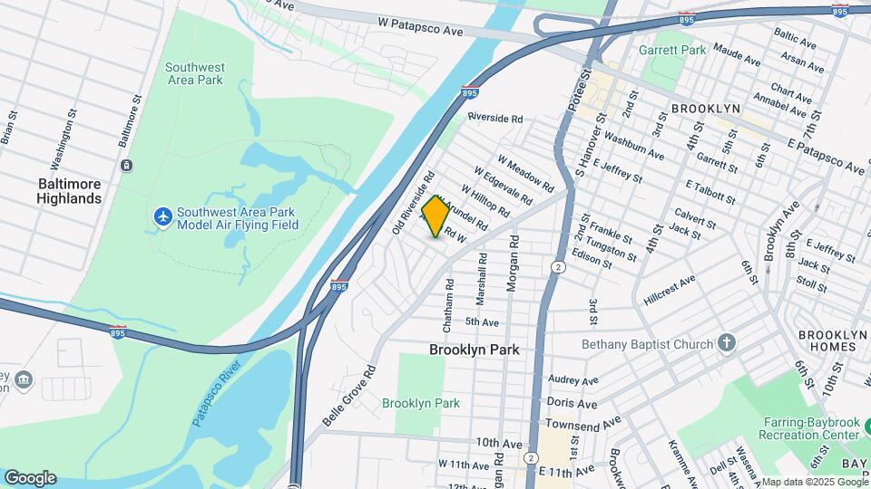 216 W Riverview Rd Map and Location Details