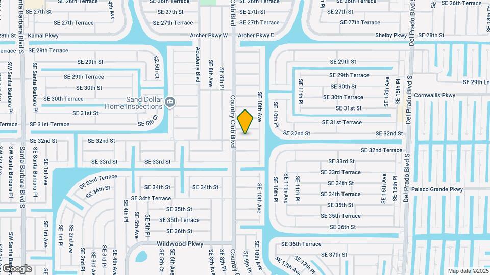 911 SE 32nd St Map and Location Details