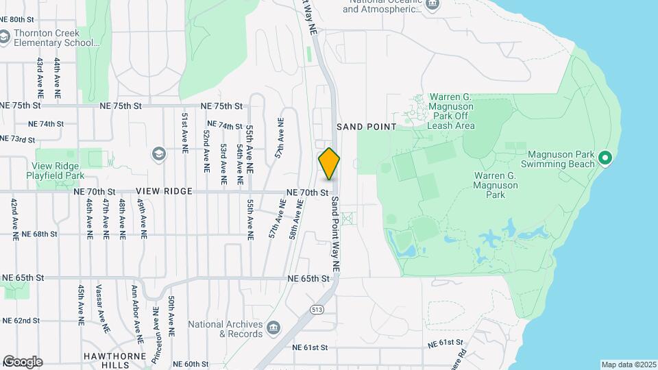 7021 Sand Point Way NE, Unit B213 Map and Location Details