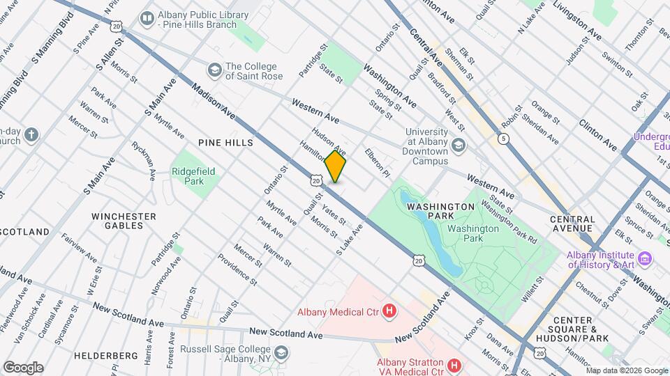 771 Madison Ave Map and Location Details