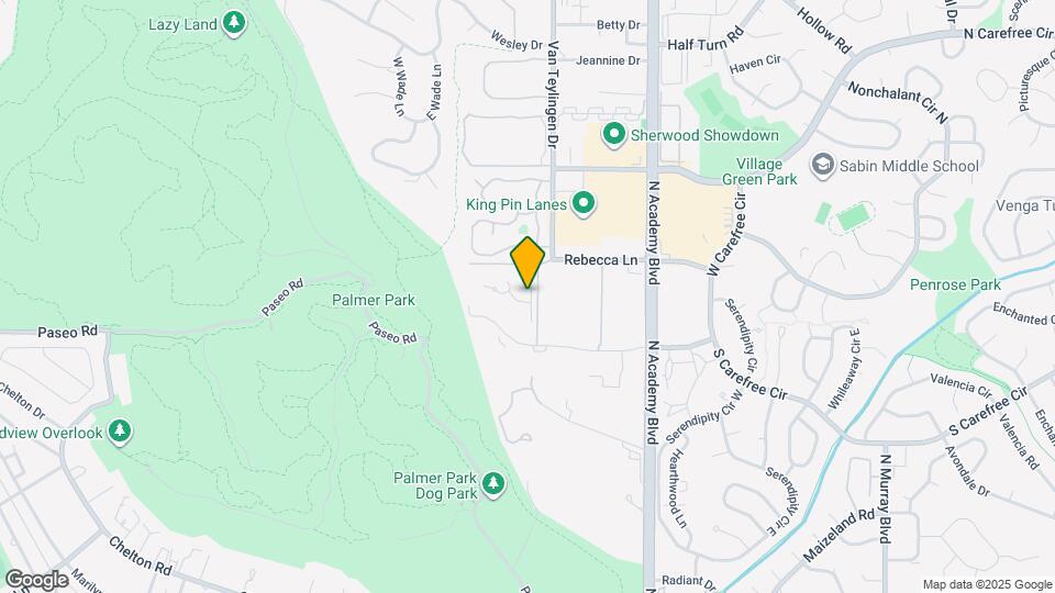 3210 Van Teylingen Dr Map and Location Details