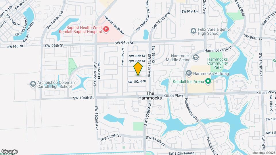 15764 SW 101st St Map and Location Details