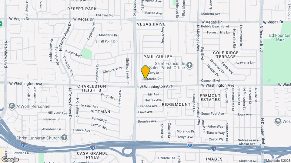 5925 Marka Dr Map and Location Details