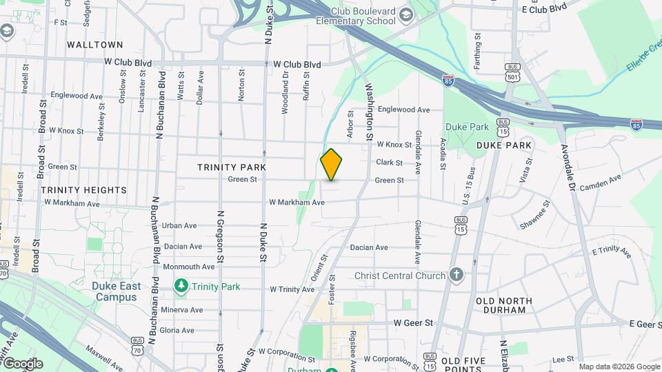 622 Pamlico St Map and Location Details