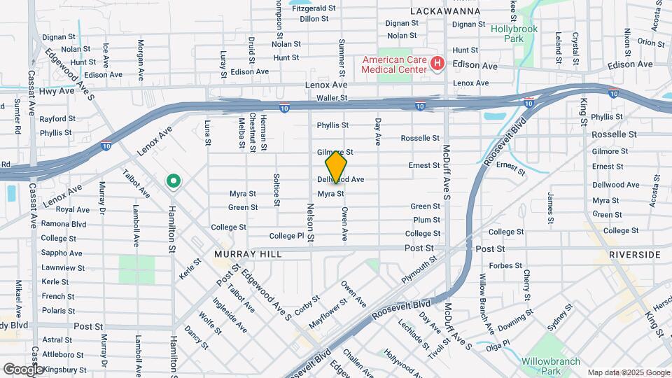 3313 Myra St Map and Location Details