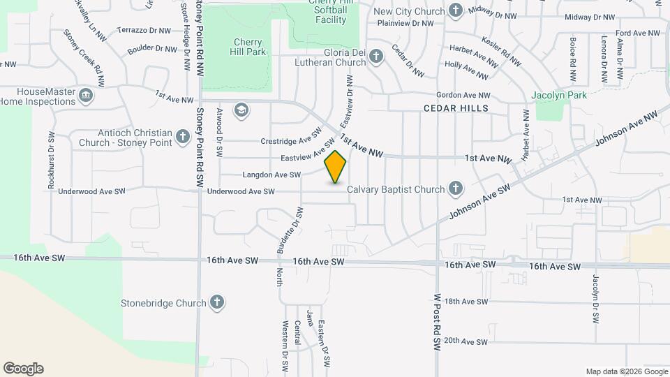 5808 Underwood Ave SW Map and Location Details