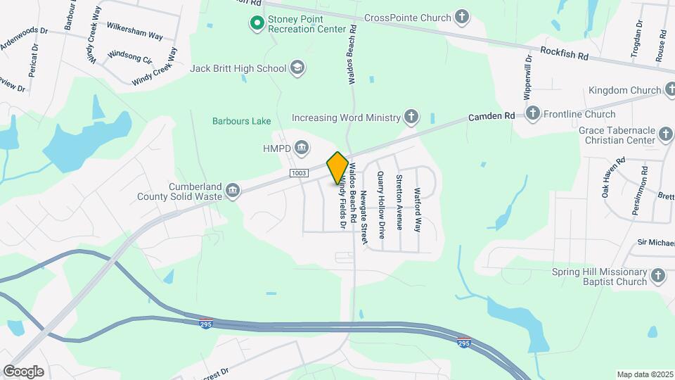 4012 Windy Fields Dr Map and Location Details