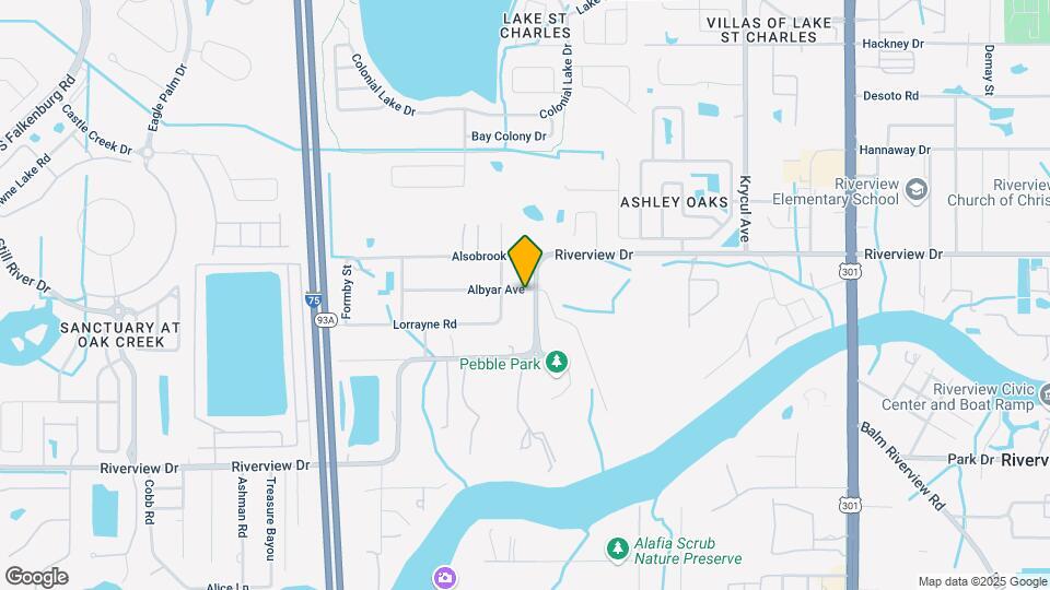 10005 Albyar Ave Map and Location Details