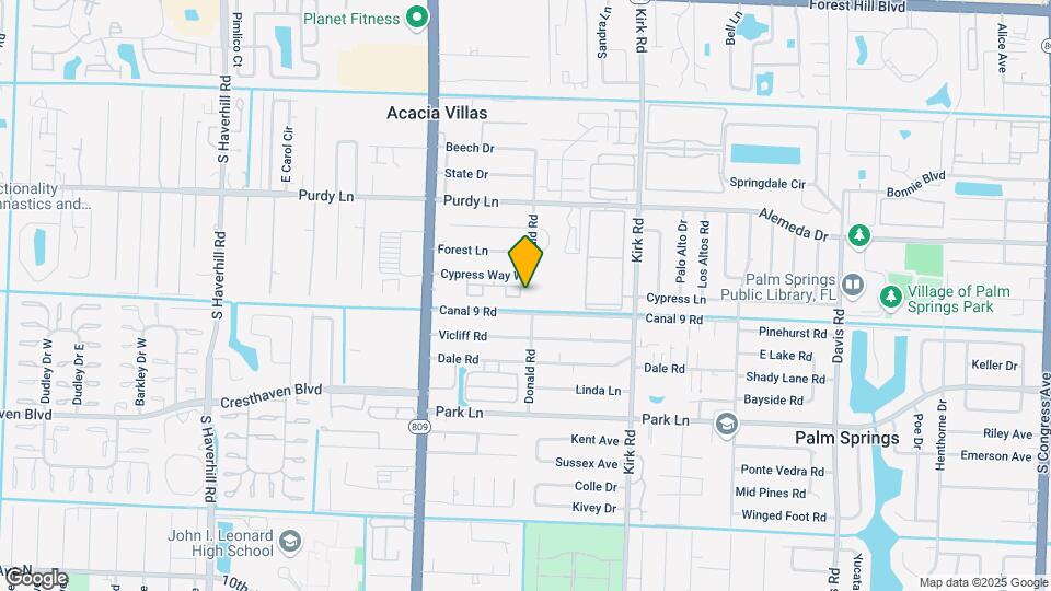 910 Cypress Way E Mapa y Detalles de la Ubicación