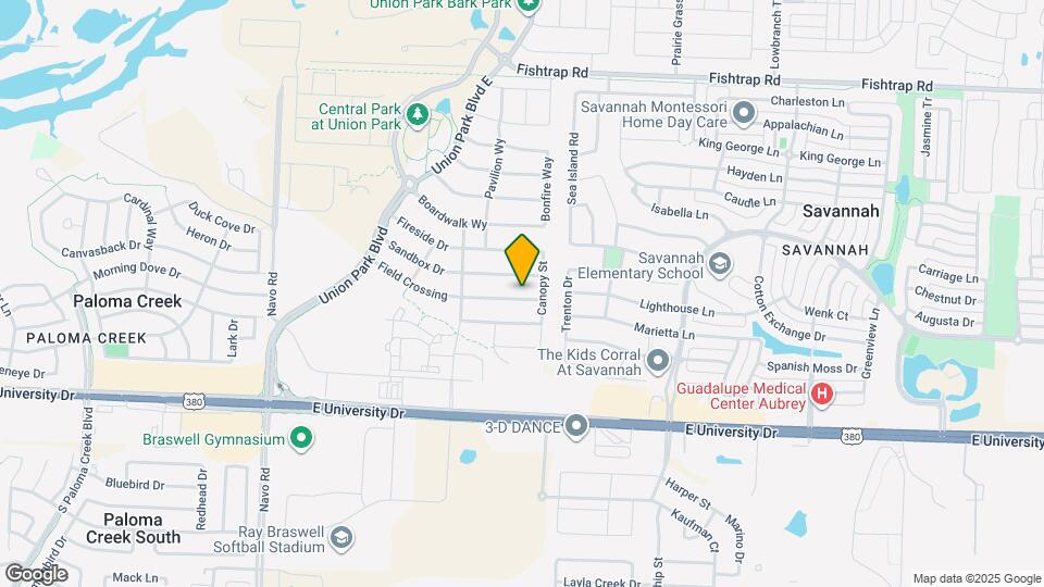 853 Field Crossing Map and Location Details