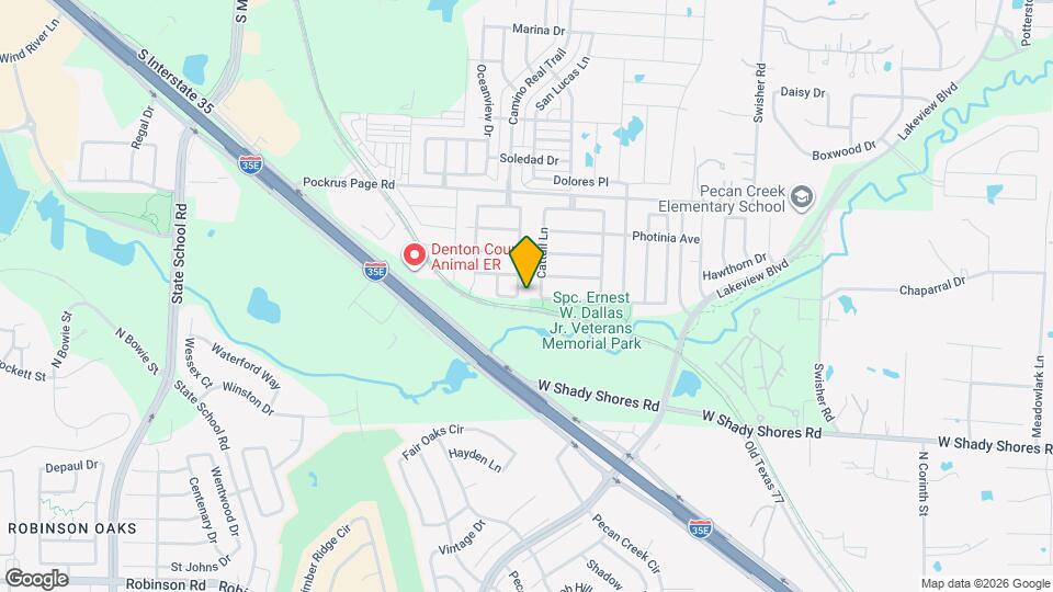 4817 Green River Dr Map and Location Details