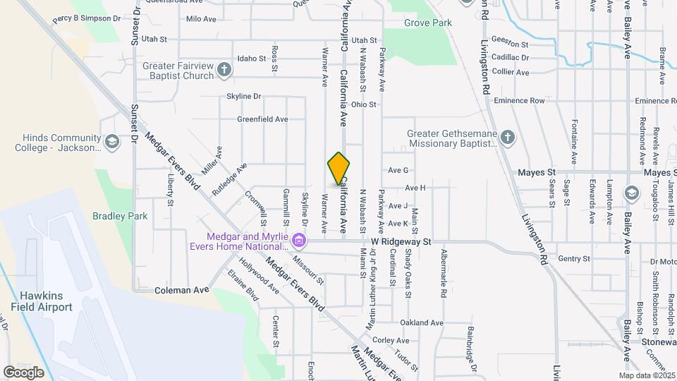 3735 California Ave Mapa y Detalles de la Ubicación