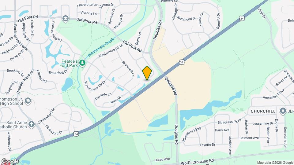 135 Seton Creek Dr Map and Location Details