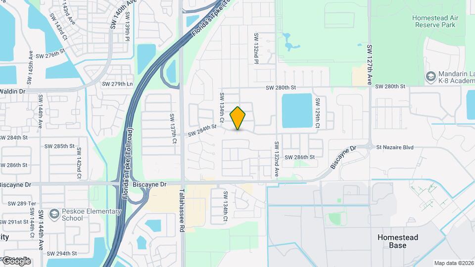 28425 SW 133rd Path Map and Location Details