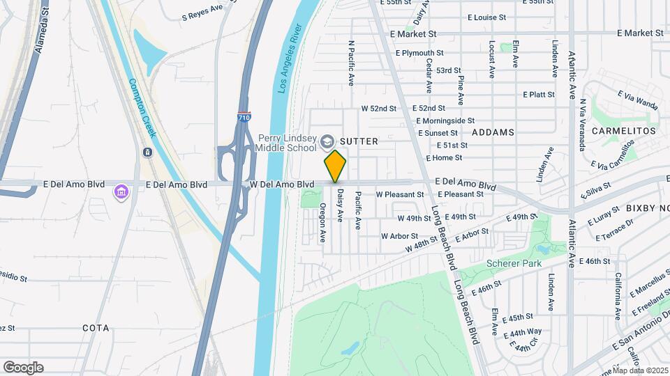 158 W Del Amo Blvd, Unit B Map and Location Details