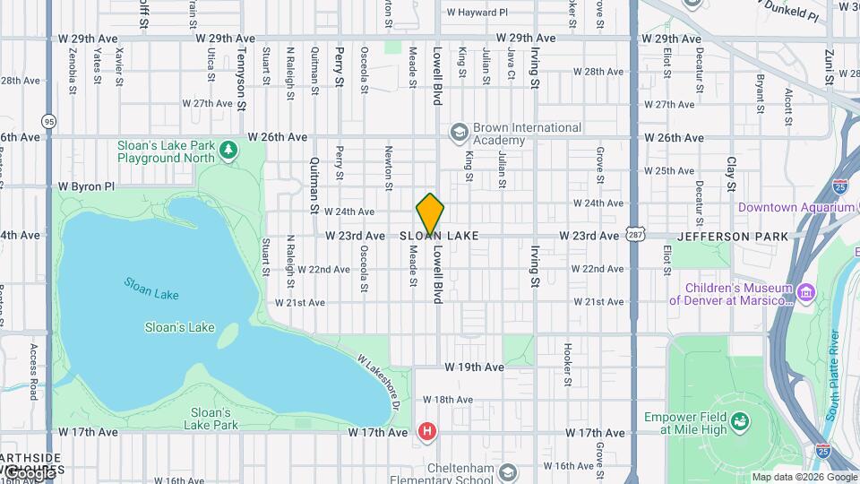 2257 Lowell Blvd Map and Location Details