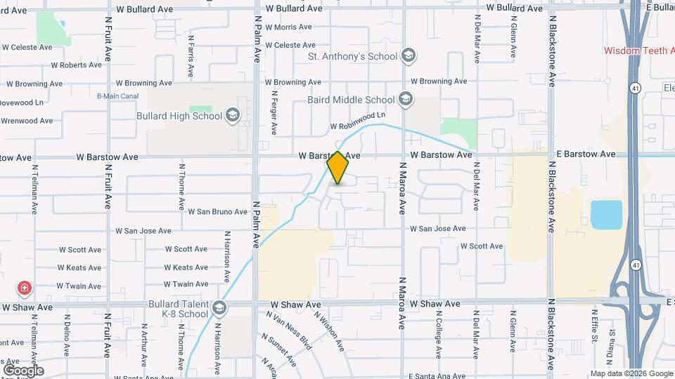 5302 N Colonial Ave Map and Location Details
