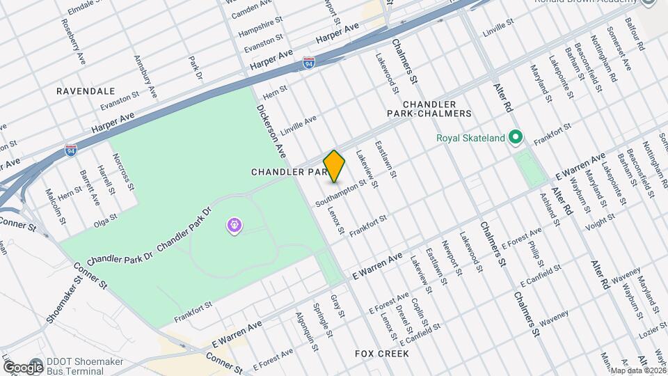 5517 Drexel St Map and Location Details