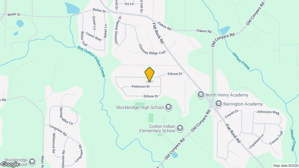 412 Peterson Dr Map and Location Details