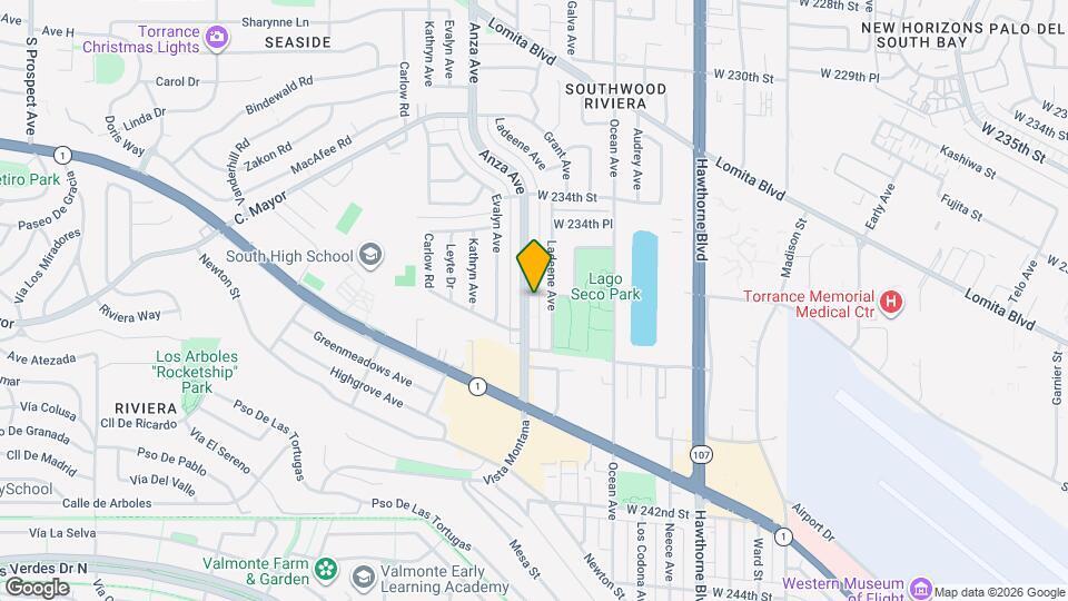 23604 Anza Ave Map and Location Details