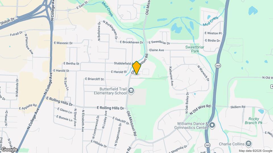 2050 E Farr Ln Map and Location Details