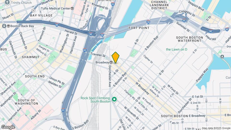 48 W Broadway, Unit #307 Map and Location Details