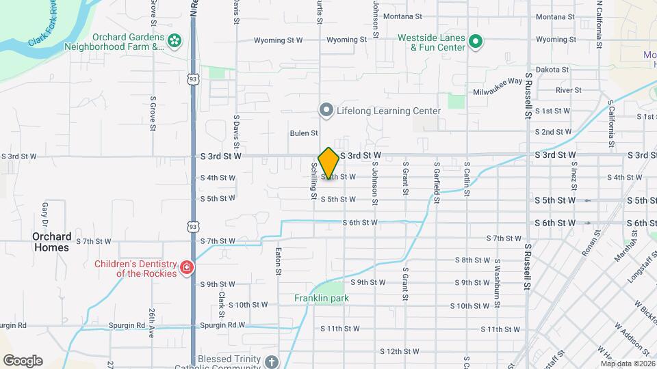 2121 S 4th St W Mapa y Detalles de la Ubicación