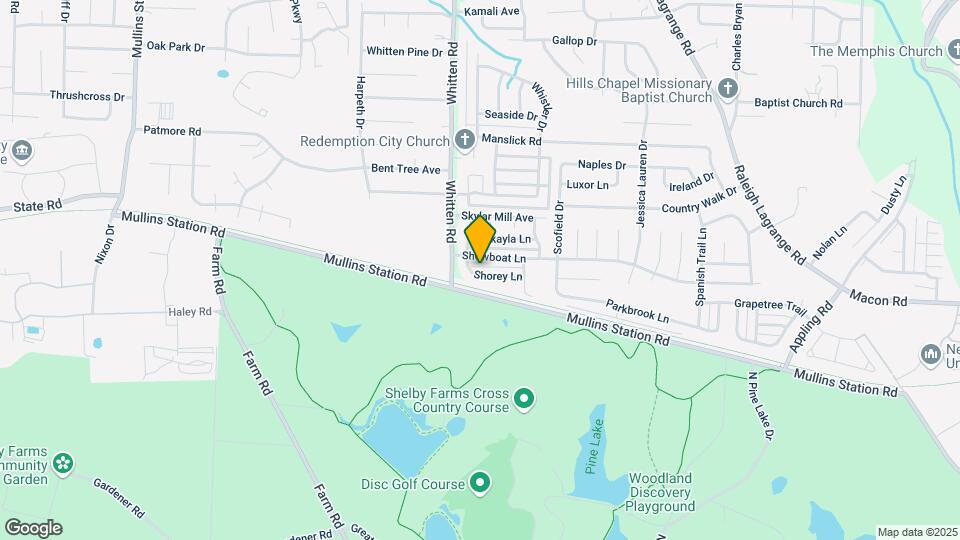 6810 Shorey Ln Mapa y Detalles de la Ubicación