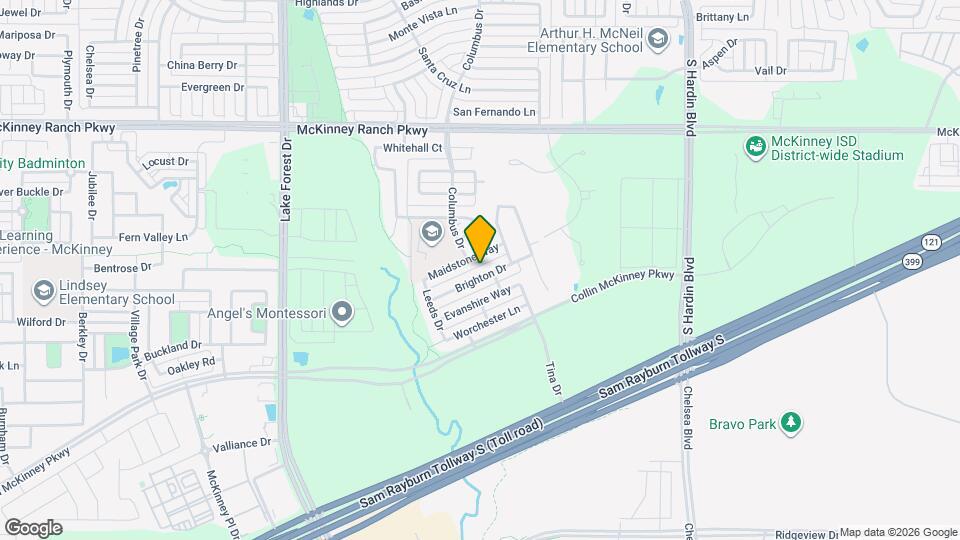 4608 Brighton Dr Map and Location Details