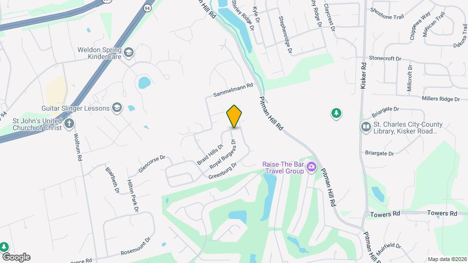 4909 Braid Hills Dr, Unit C16 Mapa y Detalles de la Ubicación