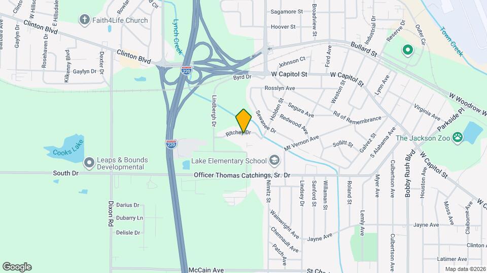 4539 Ritchey Dr Map and Location Details