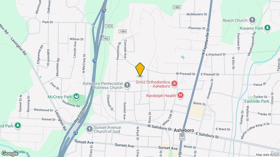 503-A Hamlin St Map and Location Details