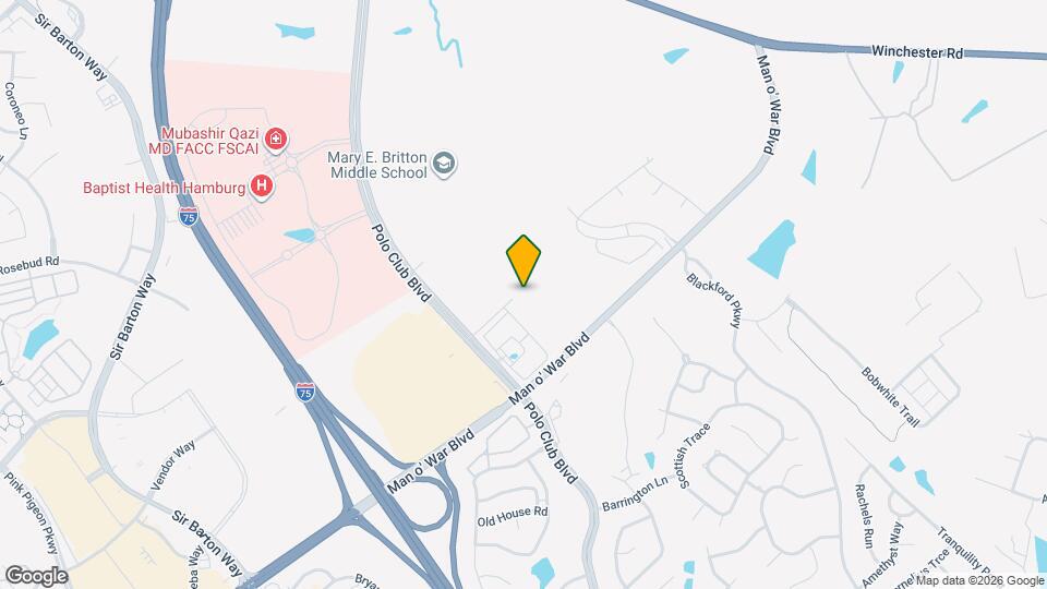 Springs at Polo Club Map and Location Details