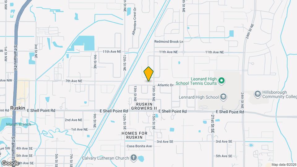 1408 Atlantic Dr Map and Location Details