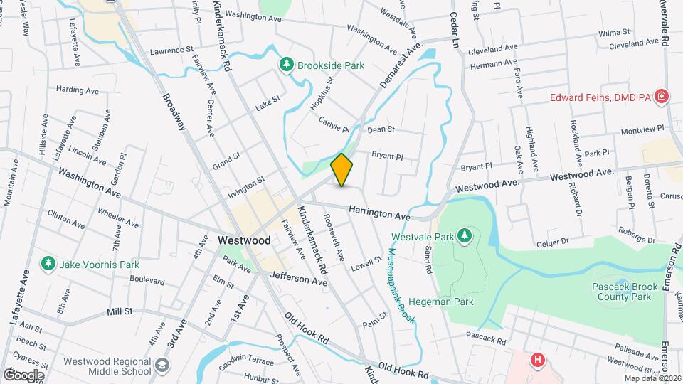 25 Bogert Pl Mapa y Detalles de la Ubicación