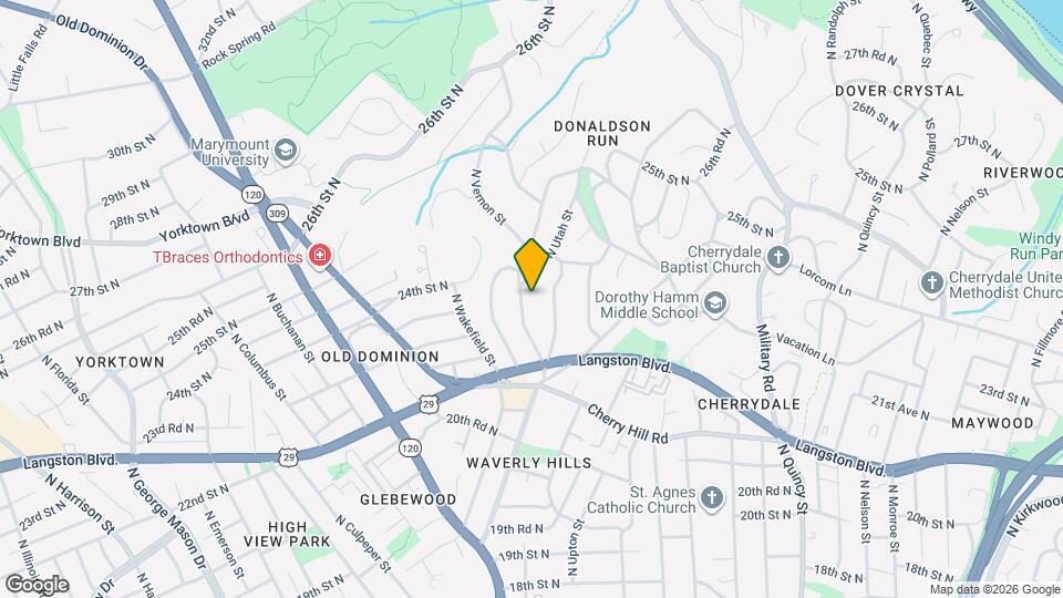 2305 N Vermont St Map and Location Details