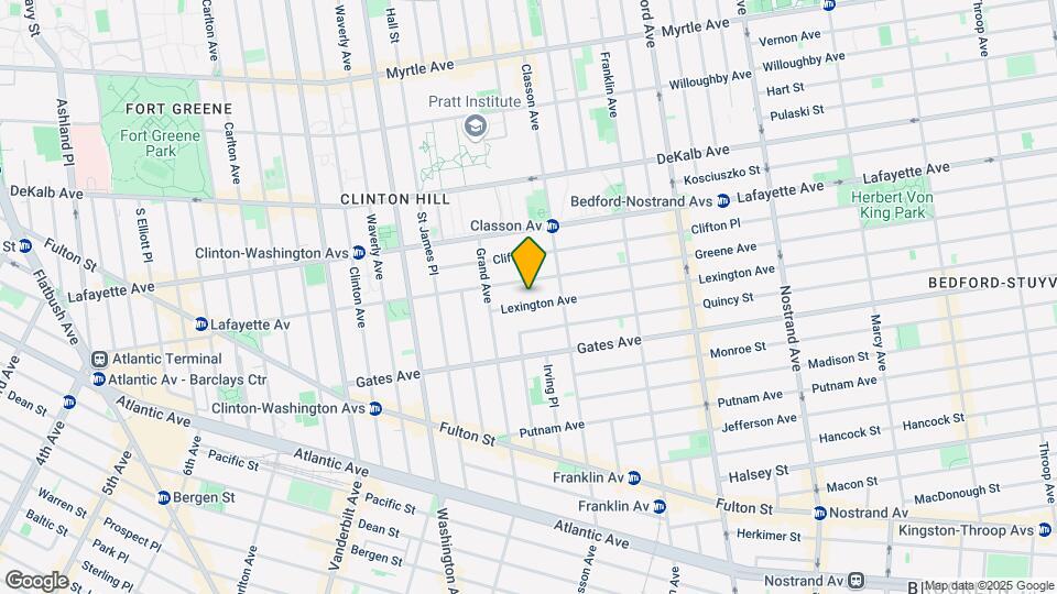 35 Lexington Ave Mapa y Detalles de la Ubicación