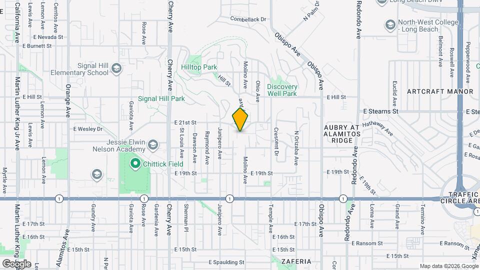 2052 Terrace Dr Mapa y Detalles de la Ubicación