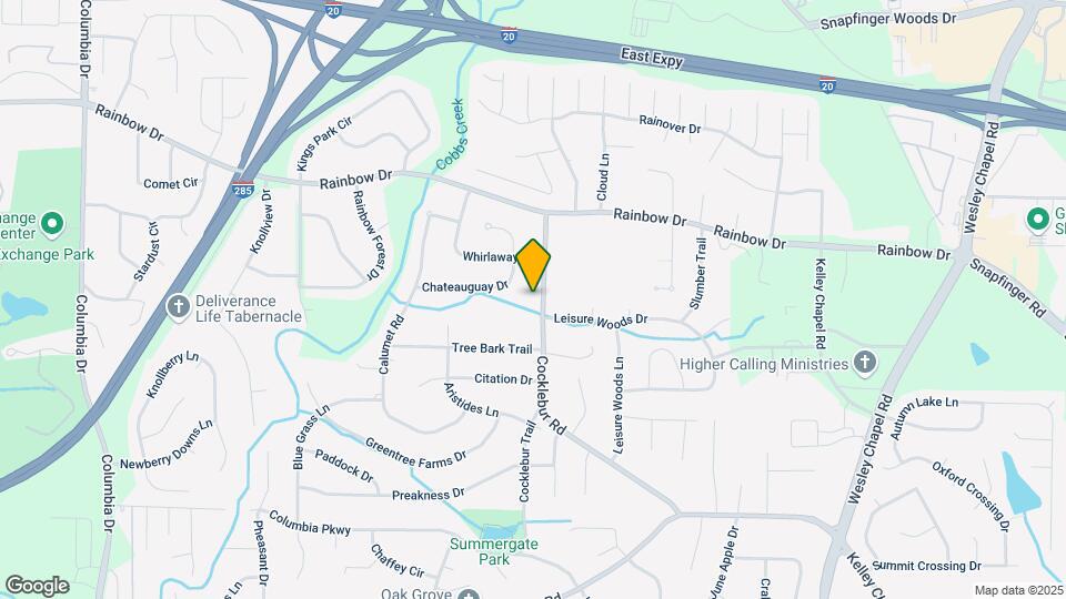 2761 Cocklebur Rd, Unit B Mapa y Detalles de la Ubicación