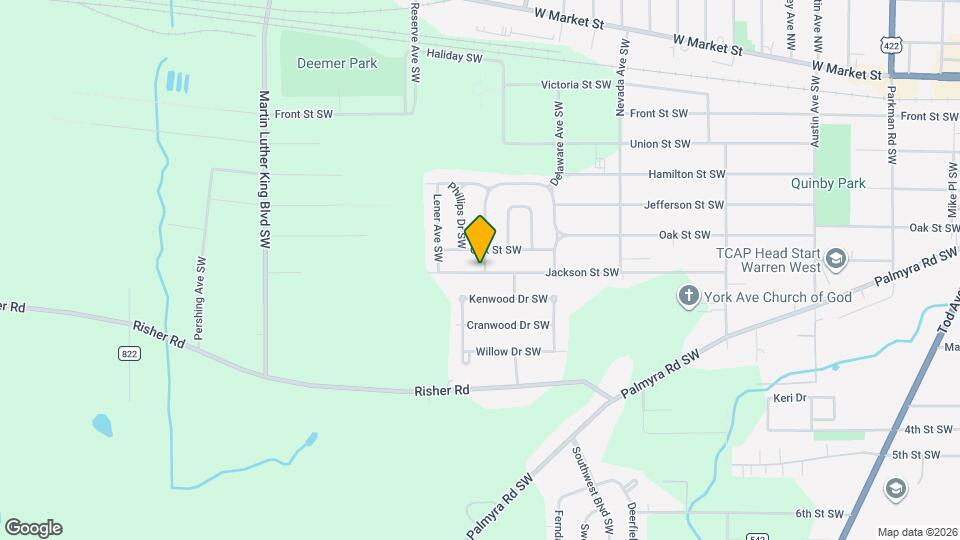 2500 Jackson St SW Mapa y Detalles de la Ubicación